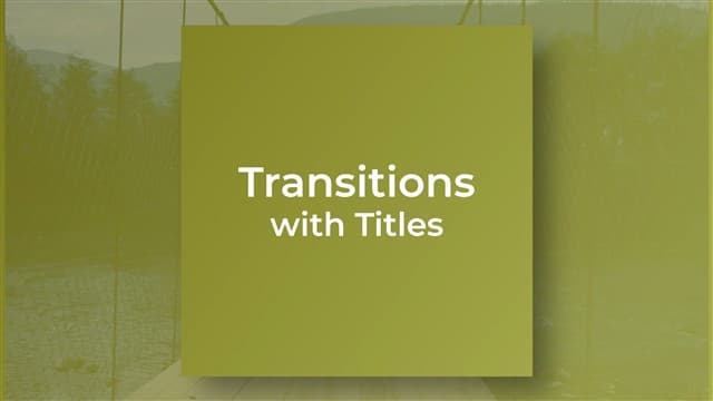 Textured Title Swipe