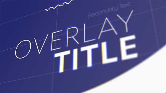3D Clean Modern Titles 02