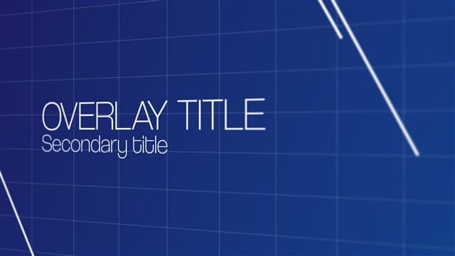 3D Business Motion Titles 05